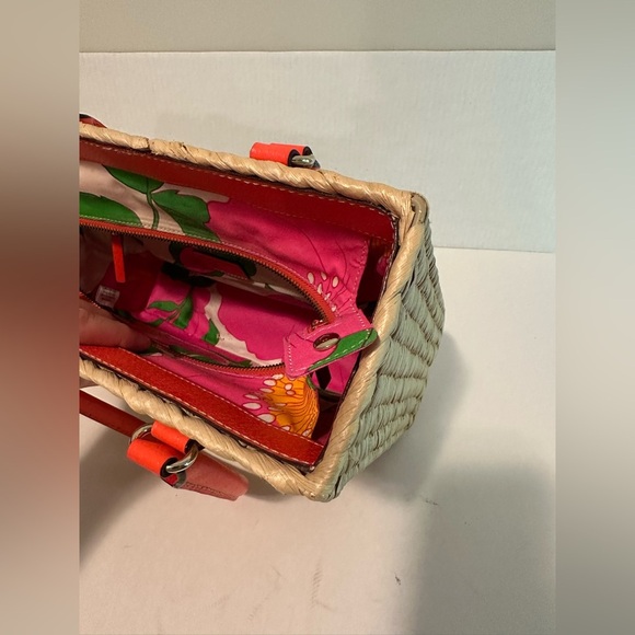 Kate Spade New York Wicker Bucket Bag | Straw Bag | Straw Bucket Bag | Tote Bag - Picture 16 of 16